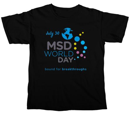 MSD World Day Clothing, a Black Comfort Colors Unisex Tee