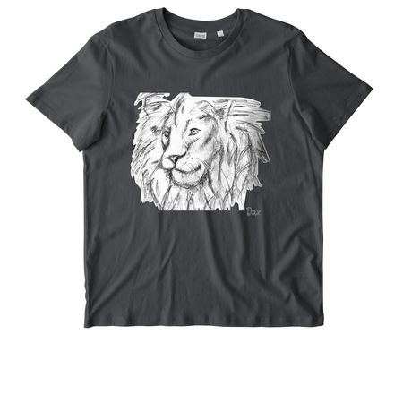 Dax's Lion, a Anthracite Stanley/Stella Unisex Crafter Tee