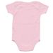 OLQP Baby Sister Onesie, a Pink Infant Onesie (back-view)