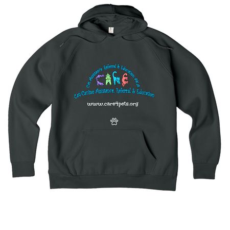 Classic Logo, a Terrain Grey Allmade Organic CVC Pullover Hoodie