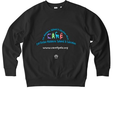 Classic Logo, a Black Stanley/Stella Unisex Changer 2.0 Crewneck Sweatshirt