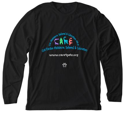 Classic Logo, a Solid Black Blend Premium Long Sleeve Tee