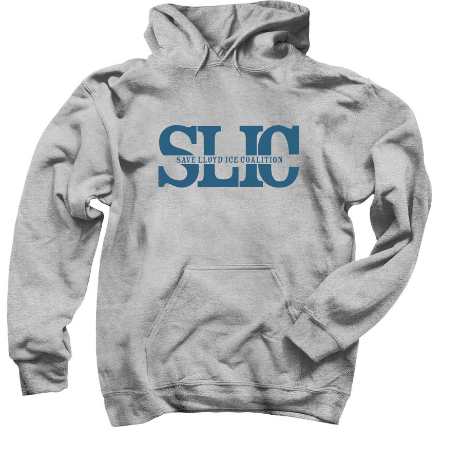 SLIC Hoodie Light, a Sport Grey Pullover Hoodie