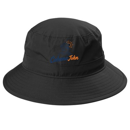 CJ Fancy Bucket Hats, a Black Printed UV Bucket Hat