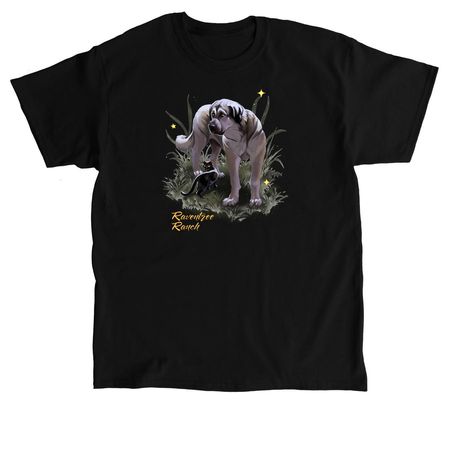 Judge and Recon Cat, a Black Classic Unisex Tee