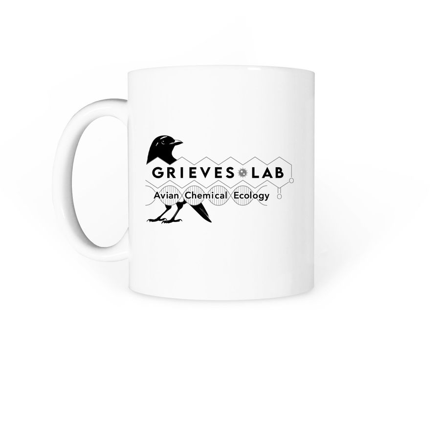 Grieves Lab Mugs, a White Coffee Mug (back-view)