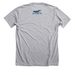Wild And Free, a Athletic Heather Premium Unisex Tee (back-view)