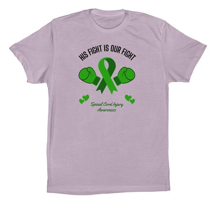 #STANDFORSETH, a Light Violet Premium Cotton Tee