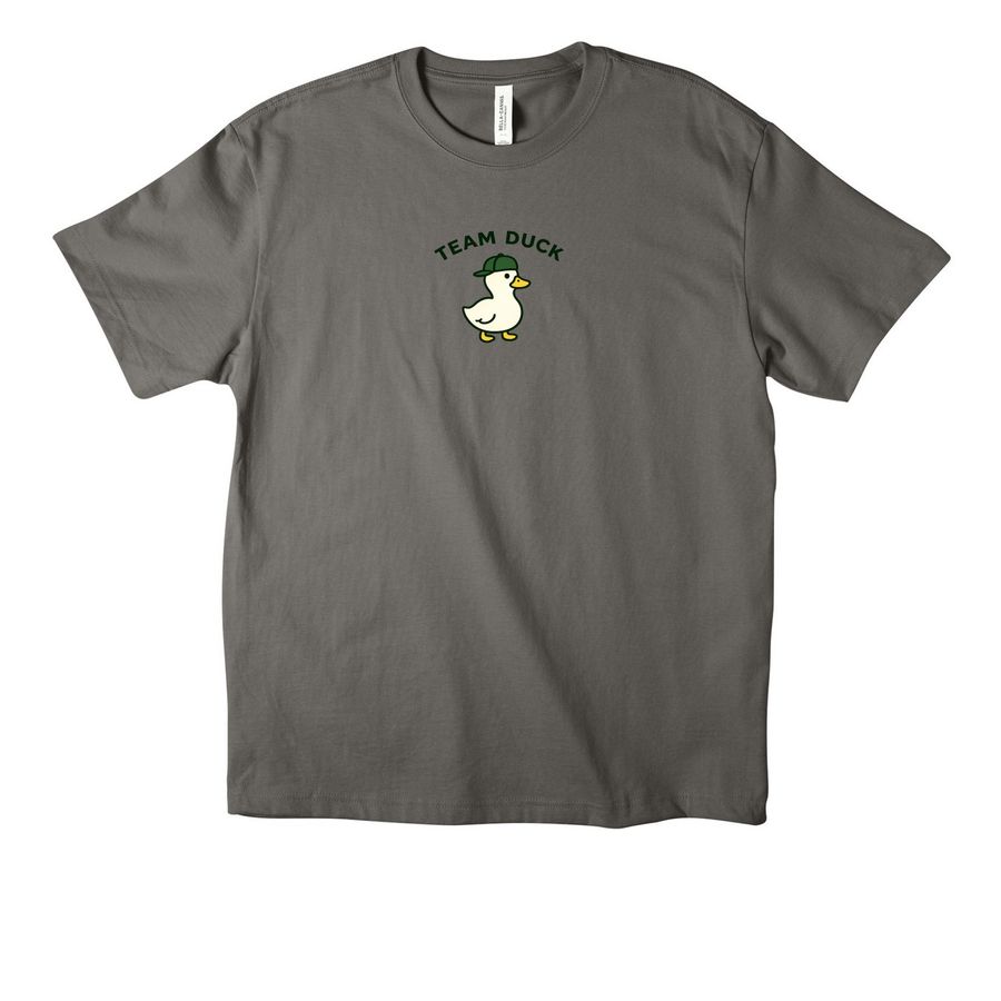 Team Duck Tees, a Asphalt Unisex Heavyweight Tee
