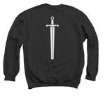 Greep., a Black Crewneck Sweatshirt (back-view)