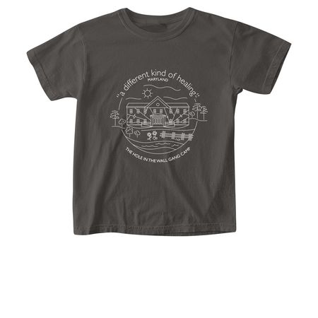 Camp Circle - Maryland, a Pepper Comfort Colors Youth Tee