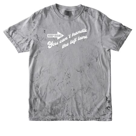 Keep Right, a Smoke Comfort Colors Colorblast Tee