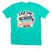Last Day of High School Girlie, a Heather Sea Green Premium Unisex Tee
