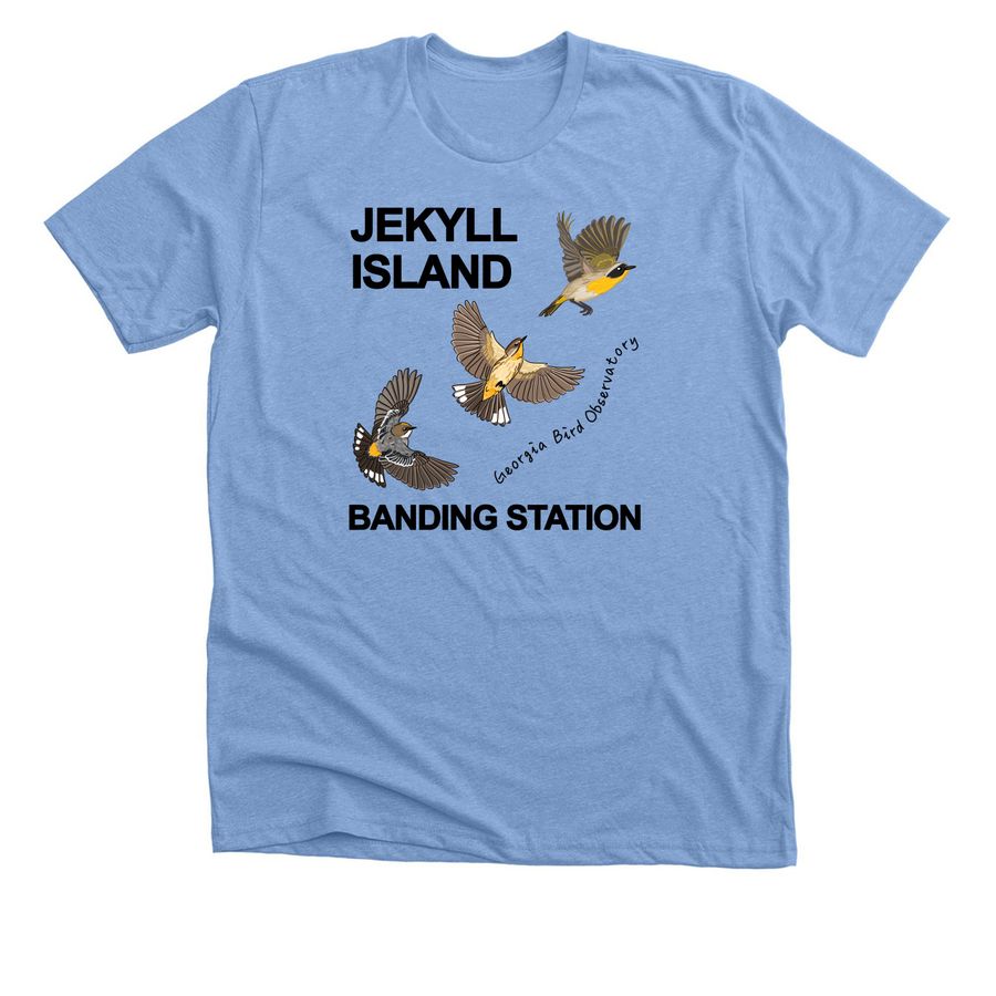 JIBS 2026 Shirts-Dark Text, a Heather Carolina Blue Premium Unisex Tee
