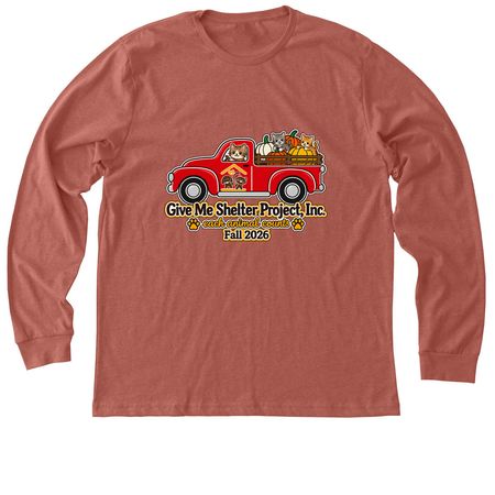 Limited Edition 2026 GMSP Fall Logo, a Heather Clay Premium Long Sleeve Tee