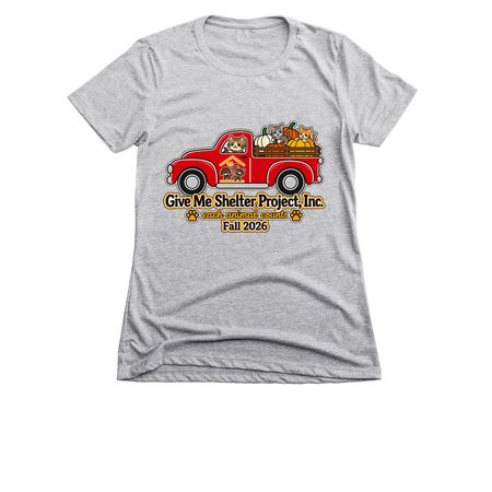 Limited Edition 2026 GMSP Fall Logo, a Dark Heather Grey Women's Slim Fit Tee