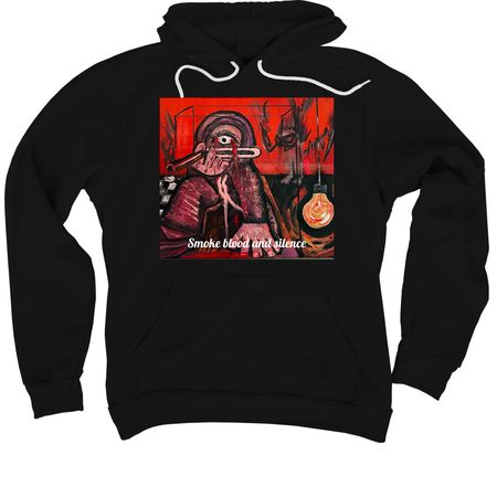 Oil in turmoil&nbsp;, a Black Premium Pullover Hoodie