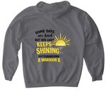 Team Mikayla Design 2, a Charcoal Gildan Softstyle Pullover Hoodie (back-view)