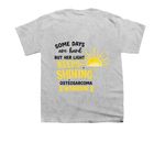 Team Mikayla Design 2, a Sport Grey Youth Unisex Tee (back-view)