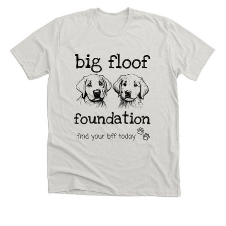 BFF Premium Unisex Tee!, a Heather Cement Premium Unisex Tee