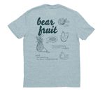 Bear Fruit Campaign Tee, a I Like You Blue Allmade Eco Triblend Unisex Tee (back-view)