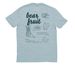 Bear Fruit Campaign Tee, a I Like You Blue Allmade Eco Triblend Unisex Tee (back-view)