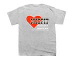 Macy Mater, a Sport Grey Youth Unisex Tee (back-view)