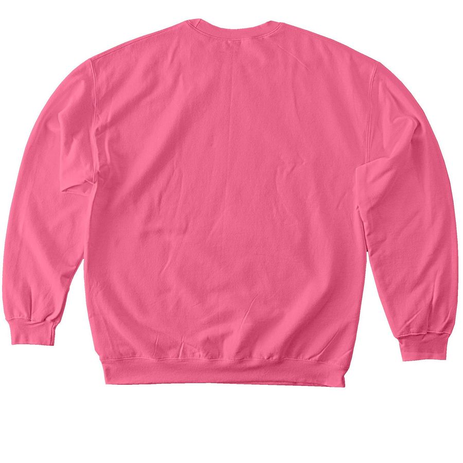 CVLL - Shirt Fundraiser - Softball, a Pink Lemonade Softstyle Crewneck Sweatshirt (back-view)