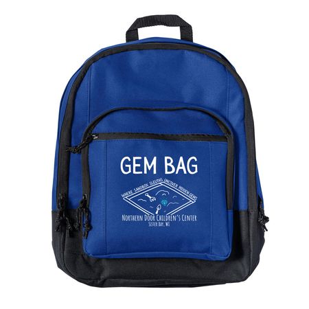 Sandbox Sleuths Backpack, a Twilight Blue Everyday Backpack