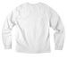 Election Hero, a White Unisex Heavyweight Long Sleeve Tee (back-view)