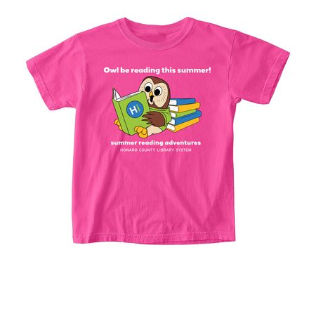 Summer Reading Collection, a Neon Pink Comfort Colors Youth Tee