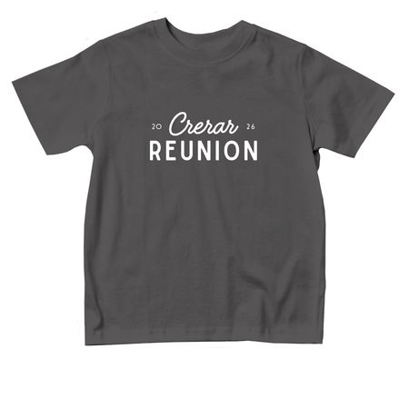 Crerar Reunion Toddler Shirts, a Charcoal Toddler Tee