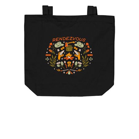 Rendezvous 2026 | Tote Bag, a Black Organic Cotton Tote Bag