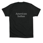 Core Melungeon Wear, a Vintage Black Premium Cotton Tee (back-view)