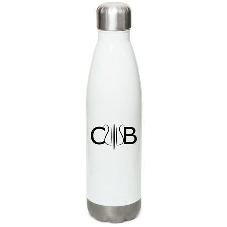 New Studio, Who Dis?, a White Stainless Steel Water Bottle