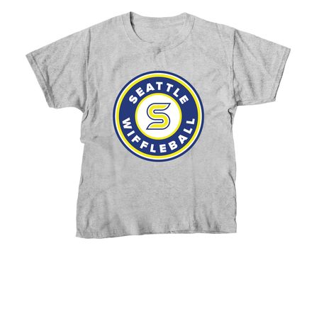 OG Seattle Wiffleball Logo, a Sport Grey Youth Unisex Tee