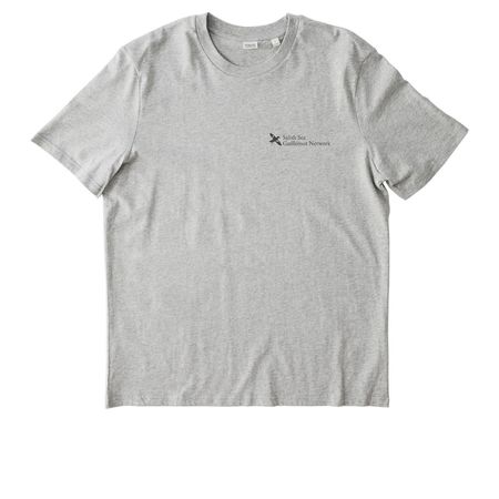 Shhhh...I'm birding., a Cool Heather Grey Stanley/Stella Unisex Creator 2.0 Tee