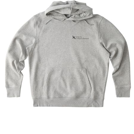 Shhhh...I'm birding., a Heather Grey Stanley/Stella Unisex Cruiser 2.0 Pullover Hoodie