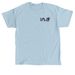 PAWS, a Light Blue Classic Unisex Tee