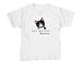cat person, a White Youth Unisex Tee