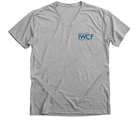 Service Project Fun, a Athletic Heather Premium V-Neck Tee