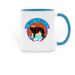 TTBC 2026 collectable - Dia de los Muertos, a Light Blue Two-Tone Ceramic Mug
