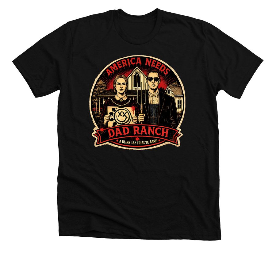 Crimson, a Solid Black Blend Premium Unisex Tee