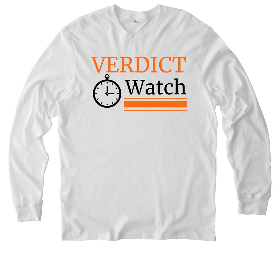 Verdict Watch ll, a Bright White Allmade Organic Cotton Long Sleeve Tee