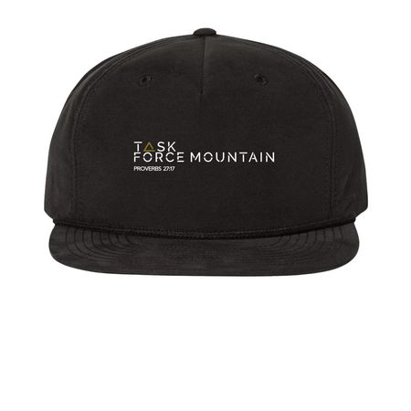 TFM Snapback, a Black Printed Umpqua Snapback Cap