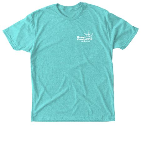 RFK 204, a Tahiti Blue Triblend Unisex Tee