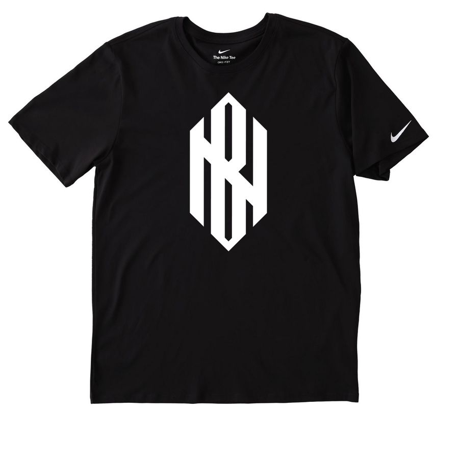 Nairobi Baseball Logo&nbsp;, a Black Nike Dri-FIT Jersey Blend Performance Tee