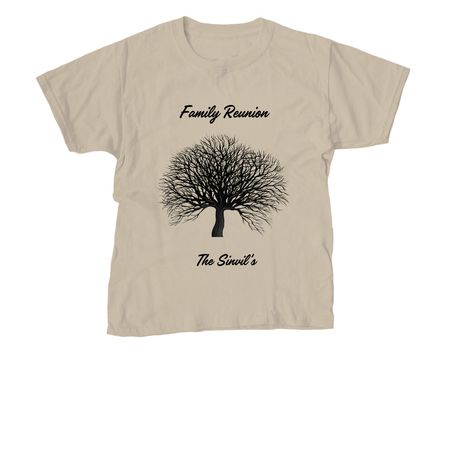 The Sinvil's, a Sand Youth Unisex Tee