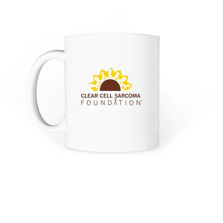 Fueled By Coffee & Hope Coffee Mug, a White Coffee Mug (back-view)