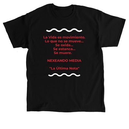 Conectando y Transformando Vidas con Nexeando, a Black Classic Unisex Tee